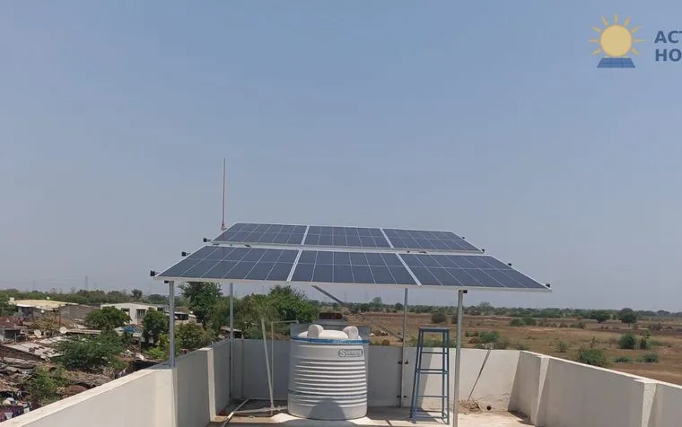 Rooftop solar we installed in MANUBAR